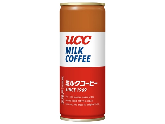【直送品】UCC ミルクコーヒー 缶 250g 1缶※軽（ご注文単位1缶)
