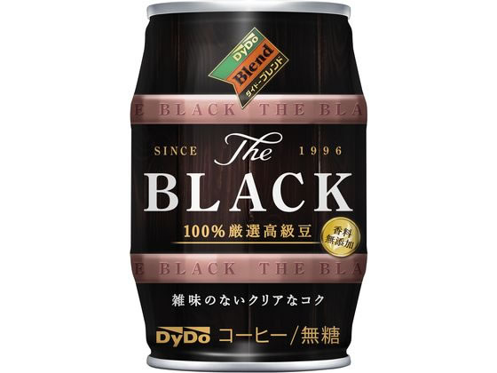 ダイドードリンコ ダイドーブレンドTHE BLACK 185g 1本※軽（ご注文単位1本)【直送品】