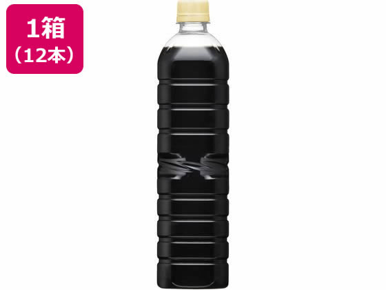 UCC 職人の珈琲 無糖 ラベルレスボトル 900ml 12本 1箱※軽（ご注文単位1箱)【直送品】