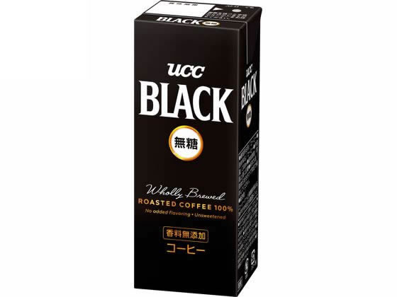 UCC BLACK 無糖 200ml 1本※軽（ご注文単位1本)【直送品】