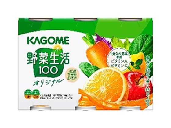 カゴメ 野菜生活100 6缶 1パック※軽（ご注文単位1パック)【直送品】