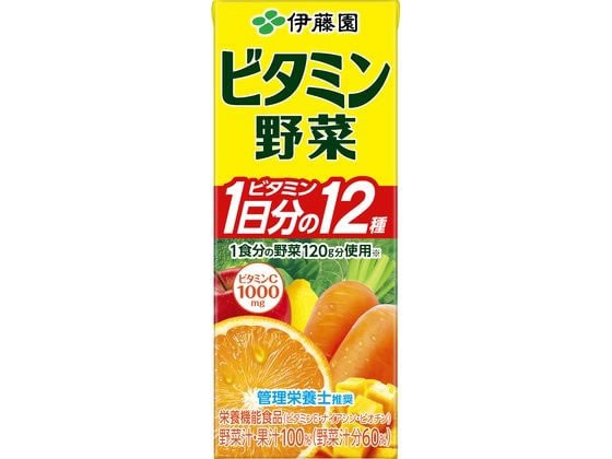 伊藤園 ビタミン野菜 200ml 1本※軽（ご注文単位1本)【直送品】