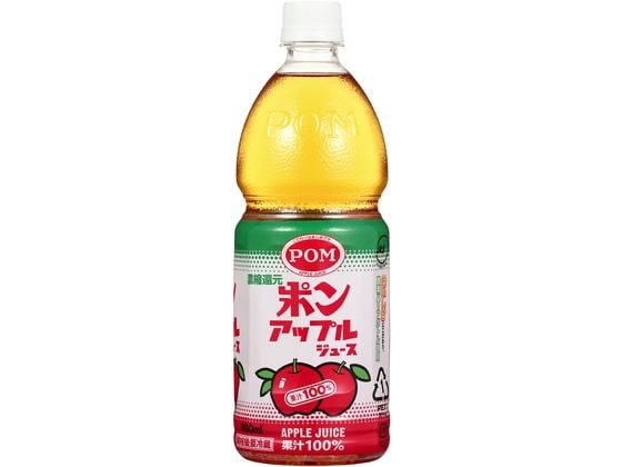 えひめ飲料 POM アップルジュース 800ml 1本※軽（ご注文単位1本)【直送品】