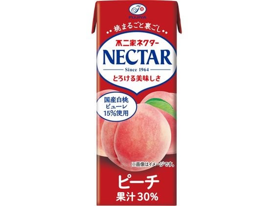 不二家 不二家ネクターピーチ 200ml 1本※軽（ご注文単位1本)【直送品】