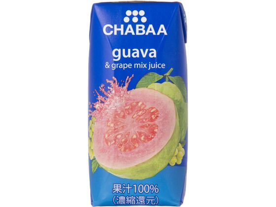 >ハルナプロデュース CHABAA グァバ 180ml 1本※軽（ご注文単位1本)【直送品】