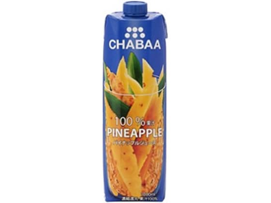 ハルナプロデュース CHABAA パイナップル 1L CB-L 1本※軽（ご注文単位1本)【直送品】