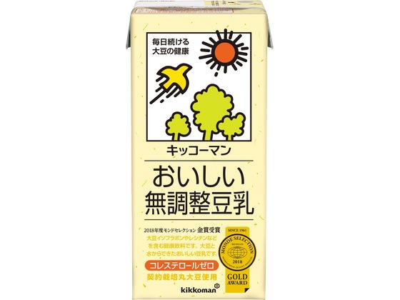 >キッコーマンソイフーズ 成分無調整 豆乳 1000ML 319970 1本※軽（ご注文単位1本)【直送品】