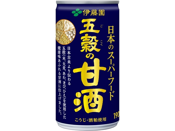 伊藤園 五穀の甘酒 190g 1本※軽（ご注文単位1本)【直送品】