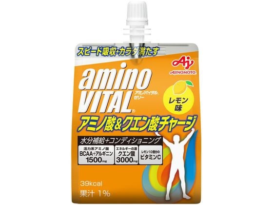 >味の素 アミノバイタル ゼリードリンク アミノ酸&クエン酸C 180g 1個※軽（ご注文単位1個)【直送品】