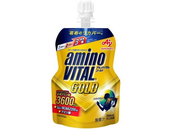 >味の素 アミノバイタル GOLDゼリードリンク 135g 1個※軽（ご注文単位1個)【直送品】