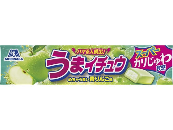 >森永製菓 うまイチュウ 青りんご味 12粒 1個※軽（ご注文単位1個)【直送品】