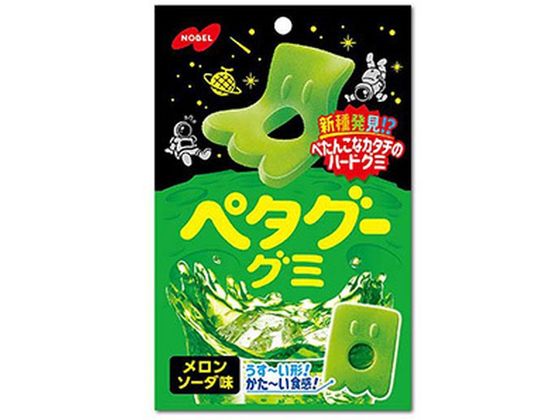 ノーベル ペタグーグミ メロンソーダ 50g 1個※軽（ご注文単位1個)【直送品】