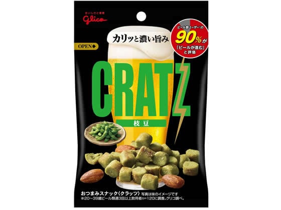 >江崎グリコ クラッツ えだまめ うましお 42g 1袋※軽（ご注文単位1袋)【直送品】