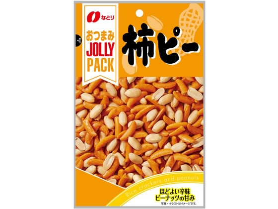 >なとり JOLLYPACK 柿ピー 108g 1袋※軽（ご注文単位1袋)【直送品】