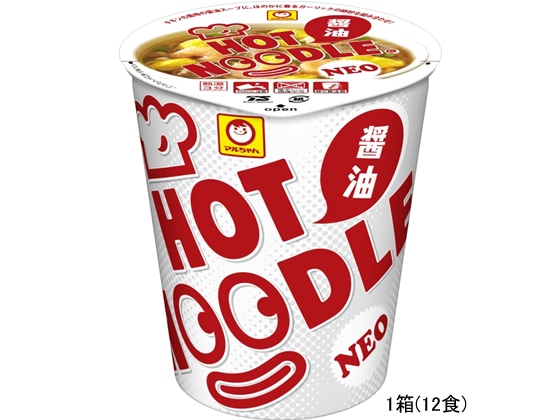 東洋水産 ホットヌードル NEO 醤油 69g×12食 1箱※軽（ご注文単位1箱)【直送品】