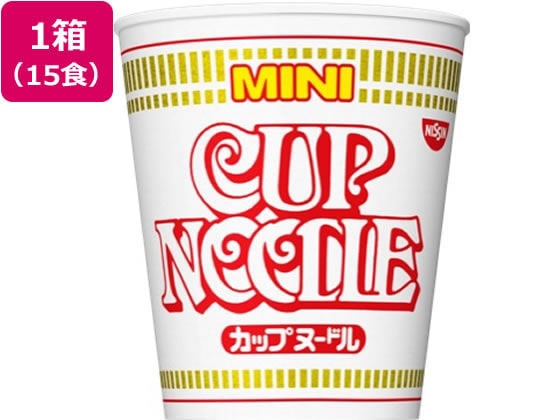 >日清食品 カップヌードルミニ 15食 1箱※軽（ご注文単位1箱)【直送品】