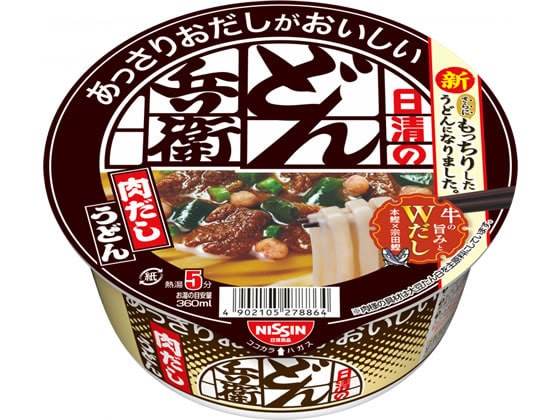 >日清食品 おだしがおいしい どん兵衛 肉うどん 72g 1個※軽（ご注文単位1個)【直送品】