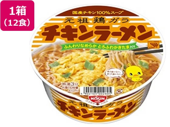 日清食品 チキンラーメンどんぶり 12食 1箱※軽（ご注文単位1箱)【直送品】