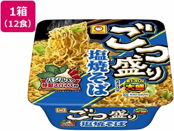 東洋水産 ごつ盛り 塩焼そば 12個 1箱※軽（ご注文単位1箱)【直送品】