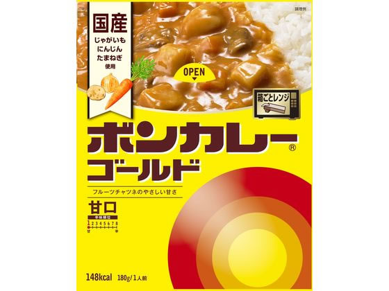 大塚食品 ボンカレーゴールド甘口180g 1個※軽（ご注文単位1個)【直送品】