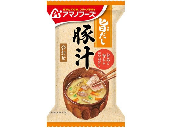 アマノフーズ 旨だし 豚汁 1食 1個※軽（ご注文単位1個)【直送品】