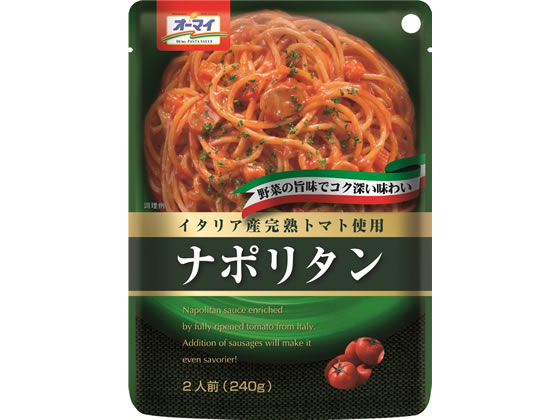 ニップン オーマイ パスタソース ナポリタン 240g 1パック※軽（ご注文単位1パック)【直送品】