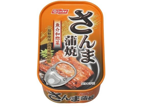 ニッスイ さんま蒲焼 100g 1缶※軽（ご注文単位1缶)【直送品】