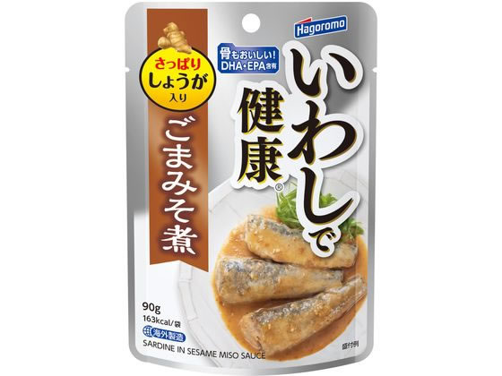 はごろもフーズ いわしで健康 ごまみそ煮 パウチ 90g 1個※軽（ご注文単位1個)【直送品】