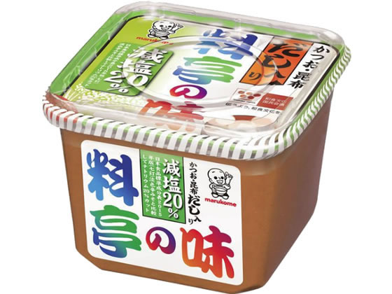 >マルコメ 料亭の味 減塩(だし入り) 750g 1個※軽（ご注文単位1個)【直送品】