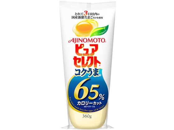 >味の素 ピュアセレクト コクうま65%カロリーカット 360g 1本※軽（ご注文単位1本)【直送品】