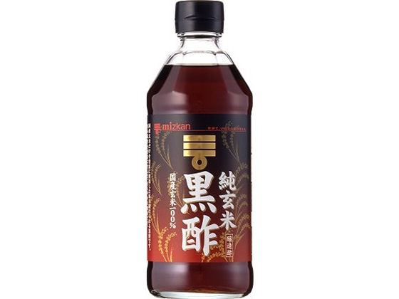 >ミツカン 純玄米黒酢 500ml 1本※軽（ご注文単位1本)【直送品】