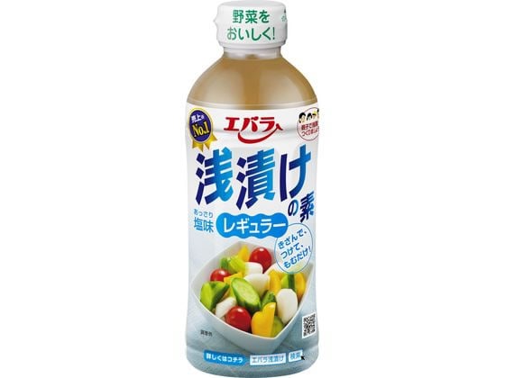 エバラ 浅漬けの素レギュラー 500ml 1本※軽（ご注文単位1本)【直送品】