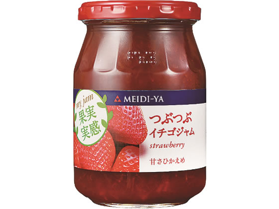 明治屋 果実実感 つぶつぶイチゴジャム 340g 1個※軽（ご注文単位1個)【直送品】