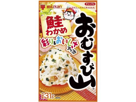 >ミツカン おむすび山 鮭わかめ チャック袋タイプ 31g 1袋※軽（ご注文単位1袋)【直送品】