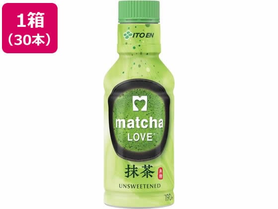 >伊藤園 パウダーイン抹茶ラブ190ml×30本 1箱※軽（ご注文単位1箱）【直送品】