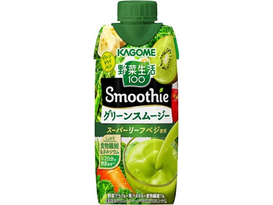 カゴメ 野菜生活100 Smoothie グリーンスムージー 330ml 1本※軽（ご注文単位1本）【直送品】