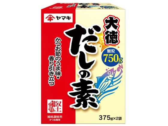 ヤマキ だしの素 大徳 375g×2袋 1個※軽（ご注文単位1個）【直送品】