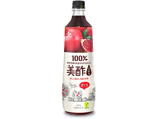 CJ FOODS JAPAN 美酢 ざくろ 900ml 1本※軽（ご注文単位1本）【直送品】