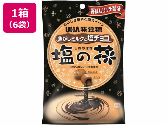 UHA味覚糖 塩の花 6個 1箱※軽（ご注文単位1箱）【直送品】