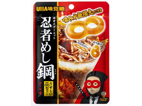 UHA味覚糖 忍者めし 鋼コーラ 1個※軽（ご注文単位1個）【直送品】