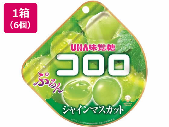 UHA味覚糖 コロロ マスカット 6個 1箱※軽（ご注文単位1箱）【直送品】