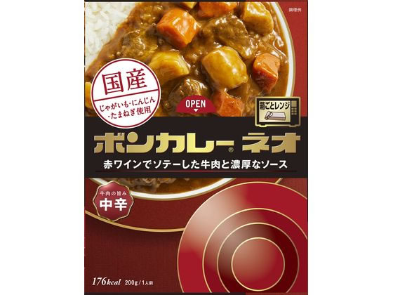 大塚食品 ボンカレーネオ 牛肉の旨み 中辛 200g 1個※軽（ご注文単位1個）【直送品】