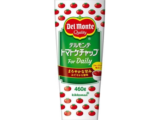 キッコーマン デルモンテ トマトケチャップ For Daily 460g 1本※軽（ご注文単位1本）【直送品】