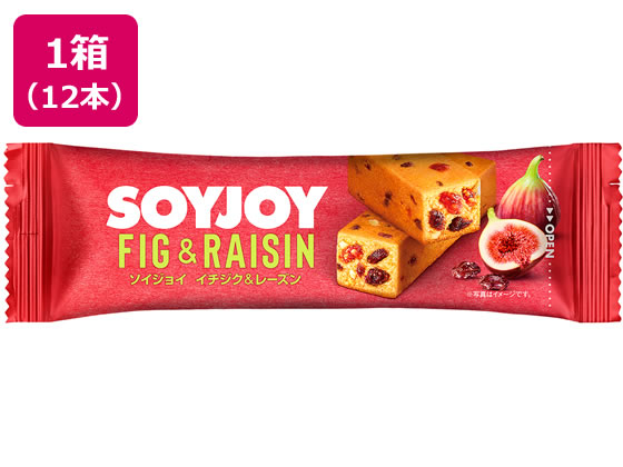 大塚製薬 SOYJOY(ソイジョイ) イチジク&レーズン 30g×12本 1箱※軽（ご注文単位1箱）【直送品】