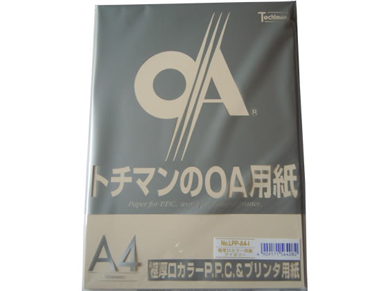 SAKAEテクニカルペーパー 極厚口カラーPPC A4 アイボリー 50枚 1冊（ご注文単位1冊)【直送品】