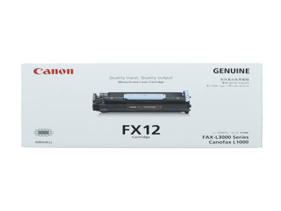 キヤノン カートリッジ FX-12 1153B003 1個（ご注文単位1個)【直送品】