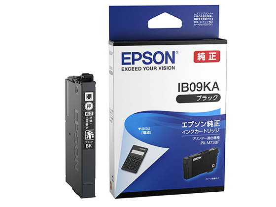 EPSON インクカートリッジ ブラック IB09KA 1個（ご注文単位1個)【直送品】