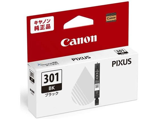 CANON インクタンク BCI-301BK ブラック BCI-301BK 5127C001 1個（ご注文単位1個)【直送品】