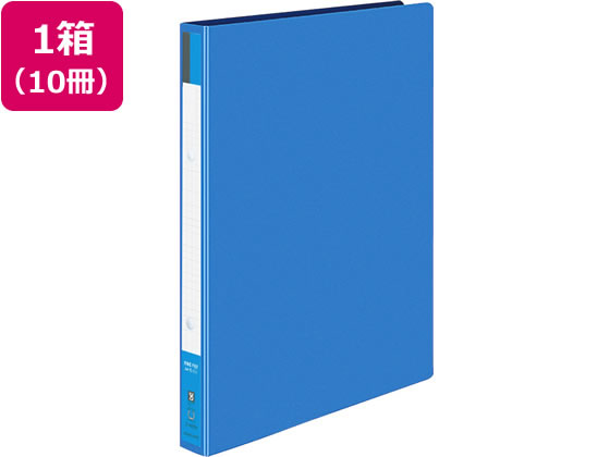 コクヨ リングファイル A4タテ 背幅30mm 青 10冊 フ-420B 1箱（ご注文単位1箱)【直送品】