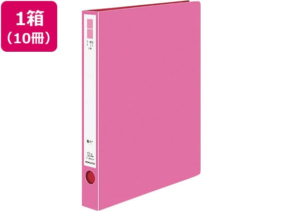 コクヨ リングファイル〈ER〉PP A4タテ 背幅39mm ピンク 10冊 1箱（ご注文単位1箱)【直送品】